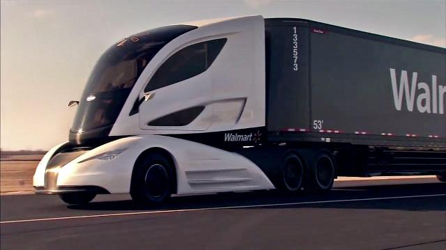 Walmart Advanced Vehicle Experience (WAVE) concept truck